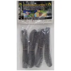 Grow Master 9 in. W Gray Stainless Steel Gopher Wire Basket