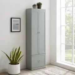 Harper Convertible Pantry Closet Gray - Crosley