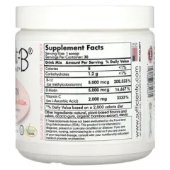 Sufficient-C Abundant-B High-Dose Methyl B-12 and Biotin Pink Lemonade Energy Drink Mix Solution - Flavor w/Function in Each Refreshing sip!