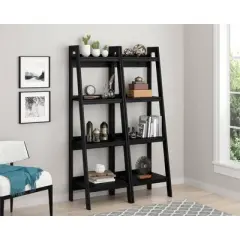 Viewfield 4 Shelf Ladder Bookcase Bundle - Room & Joy