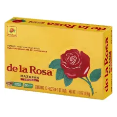 De La Rosa Mazapan Regular Display Candy - 24oz/12ct