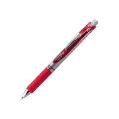 Pentel EnerGel RTX Retractable Gel Pen Medium Point 0.7mm Red Ink 3/Pack (BL77BP3B)