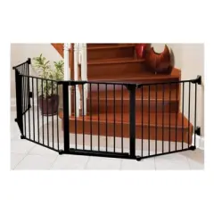 Tramull Custom Fit Auto Close ConfigureGate Hardware Mounted Gate - Black