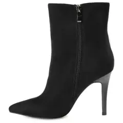 Journee Collection Womens Deandra Tru Comfort Foam Inside Zip Stiletto Booties