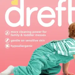 Dreft Active Baby Liquid Laundry Detergent HE Compatible - 92 fl oz