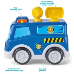 Kidoozie Talk & Roll R/C Police Van, Remote Control Toy Vehicle with Lights and Sounds for Toddlers 2 years and older