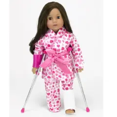 Sophia&rsquo;s Doll Cast & Crutches Accessories Set for 18" Dolls