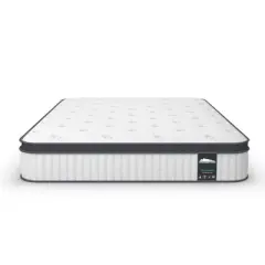 Serweet 8" Spring & Memory Foam Hybrid Mattress Heavier Coils for Durable Support Pressure Relieving- Compatible with Platform Bed