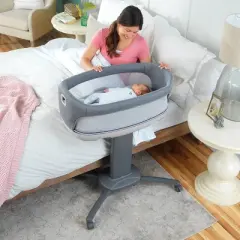 Chicco Close to You 3 in 1 Bedside Bassinet Heather Gray