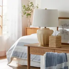 Woven Tissue Box Cover Natural - Hearth & Hand&trade; with Magnolia