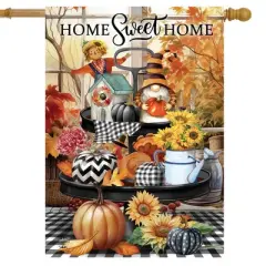Briarwood Lane Fall House Flag 40x28 For Outdoor Autumn Memories For Fall House Flag