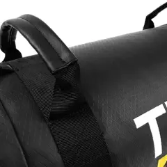 TRX Power Bag 60 Pound Indoor Outdoor Multipurpose Moisture-Resistant Vinyl Prefilled Weighted Exercise Training Gym Sandbag with 5 Handles, Black