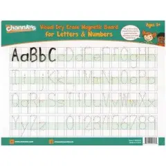 Channie's 2pk Visual Dry Erase Magnetic Alphabet Boards
