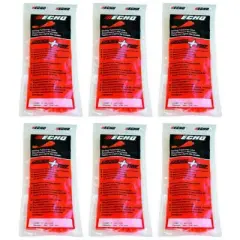 Echo Genuine 6-Pack of Cross-Fire 10 Count 8" x .080" (dia.) Trimmer Line 102202953-6PK