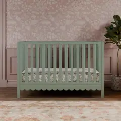 eLite 4-in-1 Convertible Crib Light Sage