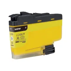 Brother LC406XL Yellow High Yield Ink Cartridge Prints Up to 5 000 Pages (LC406XLYS)
