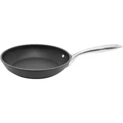 The Rock By Starfrit 9.5" Aluminum Diamond Fry Pan Black