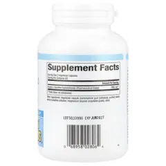 Natural Factors Acetyl-L-Carnitine, 500 mg, 120 Vegetarian Capsules