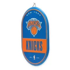 NBA New York Knicks Embossed Metal Pill Wall Sign