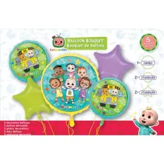 Cocomelon Balloons Bouquet