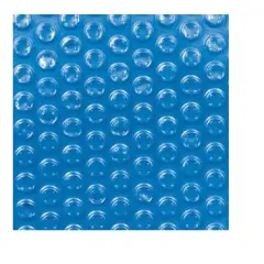 Bison Labs 18' x 34' Oval Heat Wave Solar Blanket Swimming Pool Cover - Blue