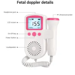 SpringBud FD 400B  Fetal Heart Doppler, Doppler Fetal Heartbeat Monitor