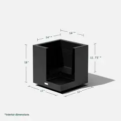 Veradek Block Series Cube Planter