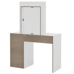 Nevada Vanity with Mirror White - Polifurniture