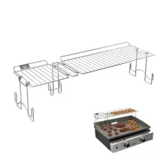 Yukon Glory&trade; Griddle Warming Rack, Designed for 22" Blackstone Griddles