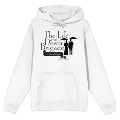 Gilmore Girls Life and Death Brigade Men's White Sweatshirt