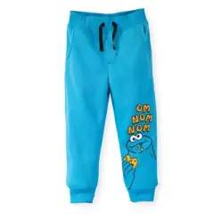 Sesame Street Oscar the Grouch Cookie Monster Elmo Fleece 3 Pack Pants Toddler
