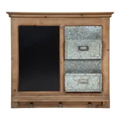 28" x 25" Idamae Multi Function Wall Art Set - Kate & Laurel All Things Decor