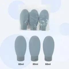 Unique Bargains Portable Travel Container Set 3 Pcs