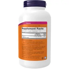 Ascorbic Acid Powder (Vitamin C Crystals) by Now Foods  -  1 lbs Powder