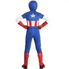 HalloweenCostumes.com Boy's Premium Marvel Captain America Halloween Costume | Kid's Marvel Costumes