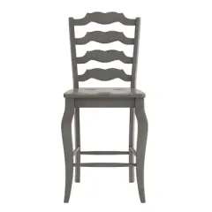 Set of 2 24" South Hill French Ladder Back Counter Chairs - Inspire Q