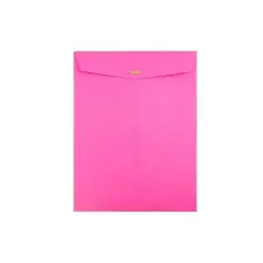 JAM Paper 10x13 Open End Catalog Colored Envelopes w/Clasp Closure Ultra PK 900909026A