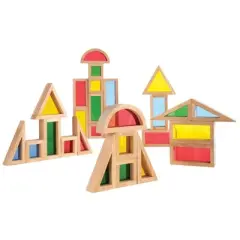 Guidecraft Rainbow Blocks  - 30 Pcs