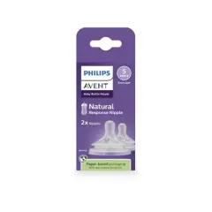 Philips Avent Natural Response Nipples - Extra Fast Flow - Flow 5 - 2pk