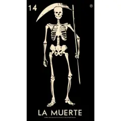 Women's Loteria La Muerte Number 14 Card T-Shirt