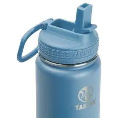 Takeya 18oz Actives Insulated Stainless Steel Water Bottle with Straw Lid