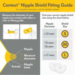Medela Contact Nipple Shields With Carrying Case