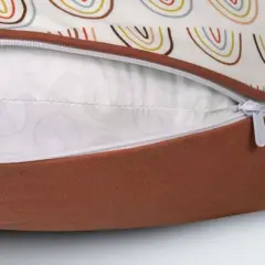 Boppy Organic Original Support Nursing Pillow Cover - Spice Rainbow