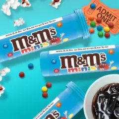M&M's Mini Candy&nbsp;Covered Chocolate 1.08oz Tube 4/8/12/16/24 Pack Great For School, Home, Snacks, Holidays, Parties&nbsp;& More - Bulk Packaging