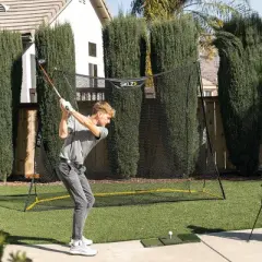 SKLZ Home Range 10' x 7' Golf Net - Black/Yellow