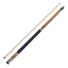 Viper Sinister Black and White Wrap with Brown Stain Billiard/Pool Cue Stick