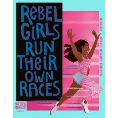 Junior's Rebel Girls Florence Griffith Joyner Quote Racerback Tank Top