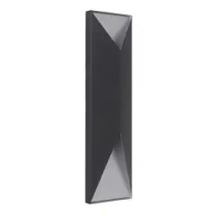 Craftmade Lighting Peak 2 - Light Wall Light in  Matte Black/Brushed Aluminum