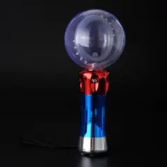 JuzToys Spinning Magic Ball Wand Light Up Toy &ndash; Colorful Flashing LED Light Spinner Toy for Kids, Sensory Toy for Party Favors & Classroom Prize Box