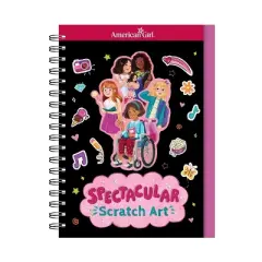 American Girl: Spectacular Scratch Art - (American Girl(r) Activities) (Hardcover)